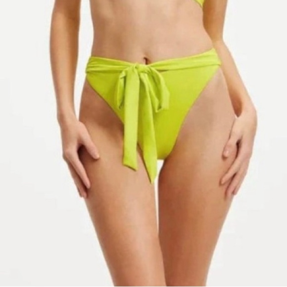 Neon good American swim bottoms
